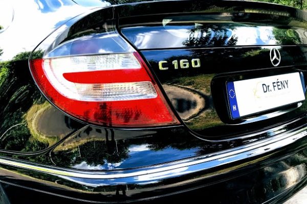 Mercedes C160 fényezése, javítása