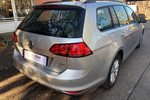 VW Golf hátsó lökhárító fényezése