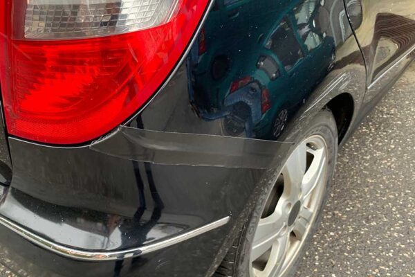 Mercedes A180 javítása, fényezése