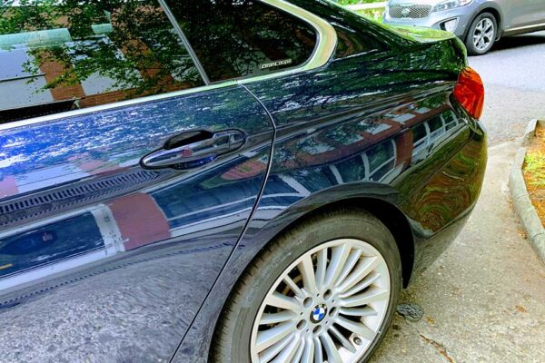 BMW 420d javítása, fényezése