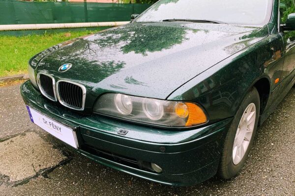 BMW 525 javítása, fényezése