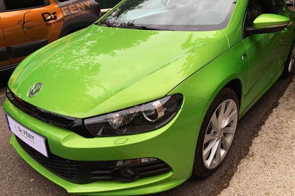 VW Scirocco javítása, fényezése