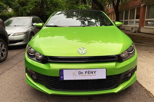 VW Scirocco javítása, fényezése
